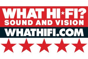 What Hi-Fi? 5-star graphic