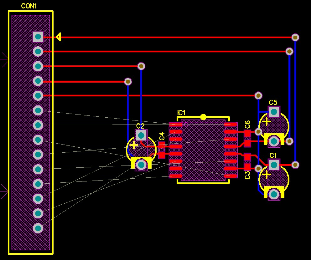 Power and ground Routing graphic 3