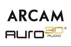 Arcam and Auro-3D logos