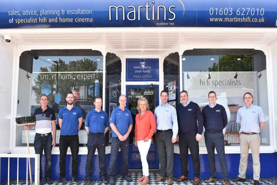Martins staff