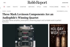 Mark Levinson 500 Series in Robb Report
