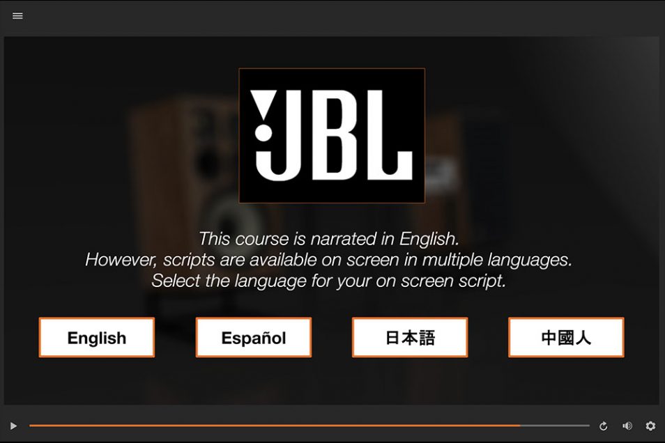 Training test translations