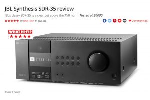 JBL Synthesis SDR-35 What Hi-Fi?