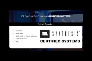 JBL Synthesis Certified Systems