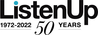 ListenUp 50 years logo