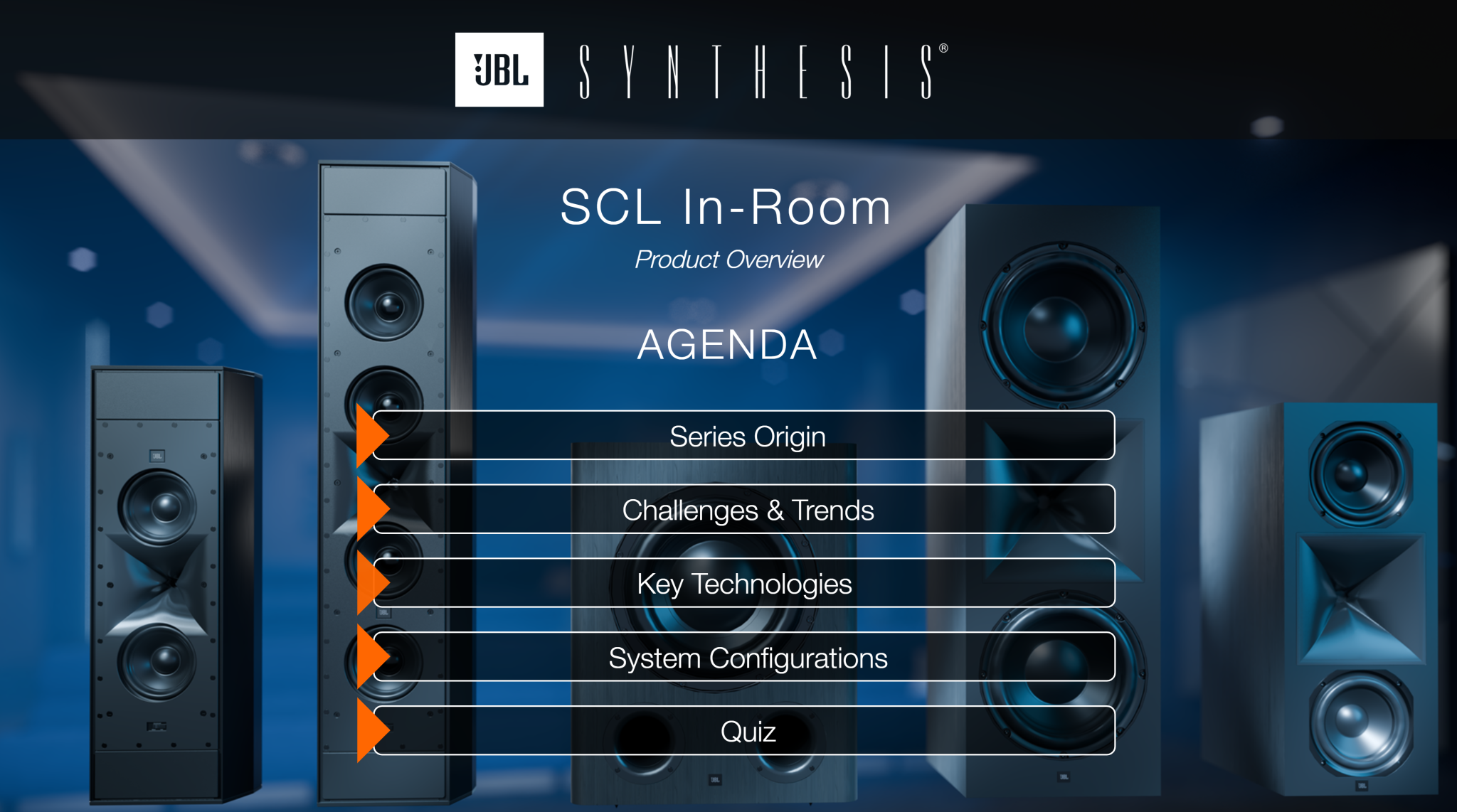 JBL Synthesis SCL Training Image - Harman Luxury Audio News
